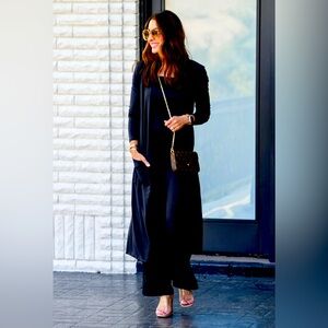 Elegant Black Travel Set